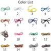 Shiny Garment Material Soft Colorful Glitter Rope Strings Hat Decor Resin Sequin Rope Sandal DIY