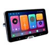 1din Android 10,1-дюймовый автомобильный стерео радио с поворотным сенсорным экраном для универсального Carplay GPS-навигатора Bluetooth WIFI авторадио