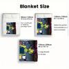 Carefree Anime Style 2D Flat Pattern Flannel Blanket High quality All Seasons Warmth and Comfort Perfect for Christmas Gifts.PMT0914085
