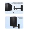 1 Pair Speaker Wall Mounts Brackets Speaker Stands Support Up To 110lbs All Metal Thickened