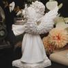 Decorative Angel Candle Holder Nordic Angel Display Holder Resin Angel Ornament  Table