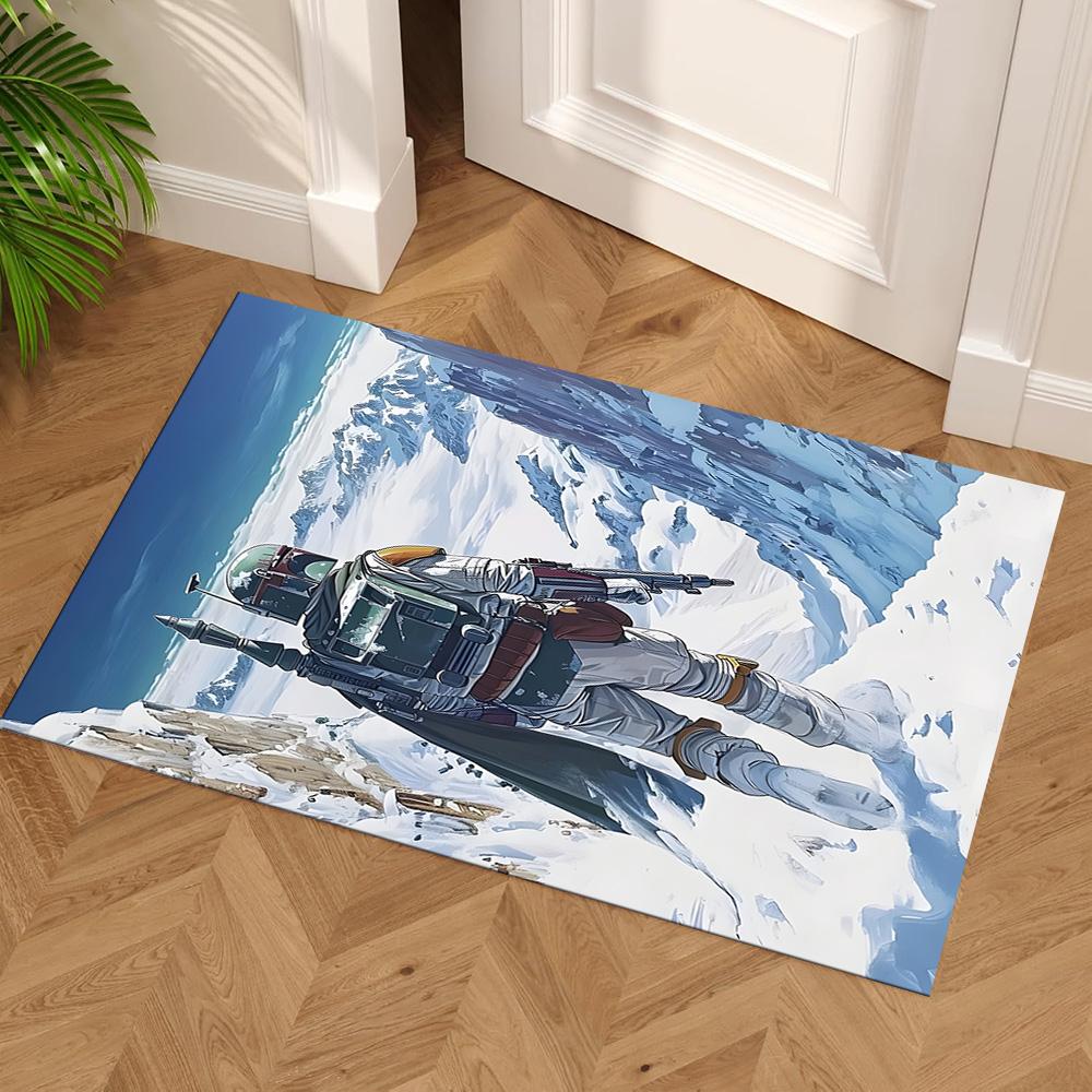 Star Wars Floor Mat Suitable for Decorate room Kitchen Balcony Foyer Anti-slip Rug Decorate Offices Perfect Birthday Christmas Gift Idea