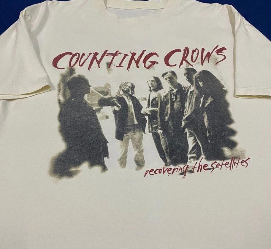 Counting Crows band VTG white T-shirt Unisex S to 5Xl All sizes
