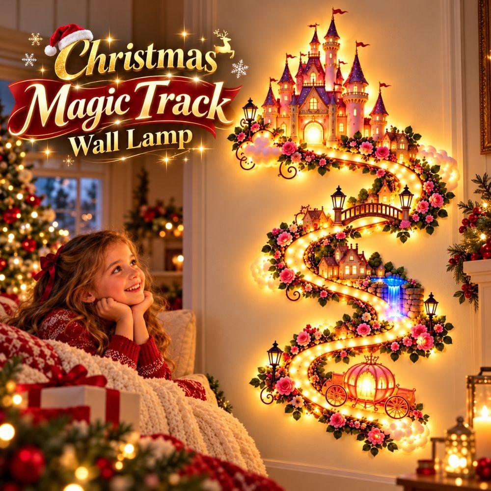 Warm White Light Christmas Wall Light Fairy Tale Style LED Wall Hanging Home Indoor Decor