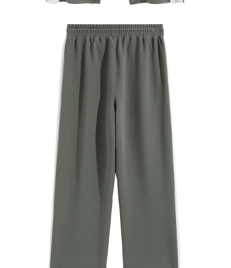 Hello Hipanda, Panda Trendy Brand High Street Striped Loose Wide Leg Pants for Couples Casual Pants