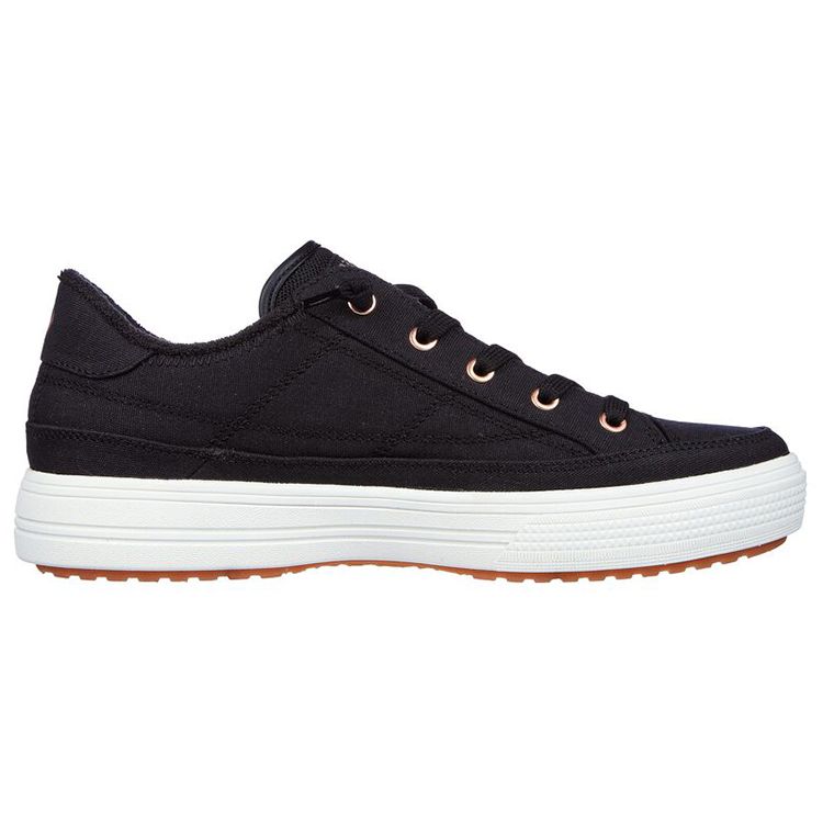 Skechers Arch Fit Arcade Низкие Удобные Повседневные Кроссовки Женские кроссовки Черный 177190-BLK
