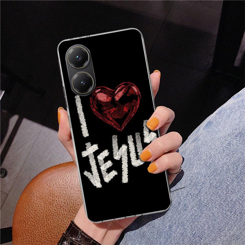 Son Of God Jesus Cross Holy Light Phone Case For Xiaomi Poco X7 X6 X5 Pro F7 Ultra Redmi 15C 15 13C 13 12C 12 10 10A 10C 9 9A 9C