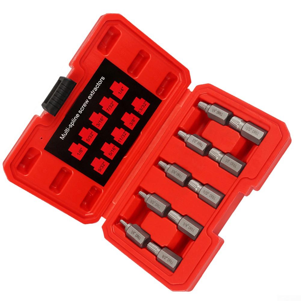 Набор для извлечения сломанных болтов с шестигранной головкой