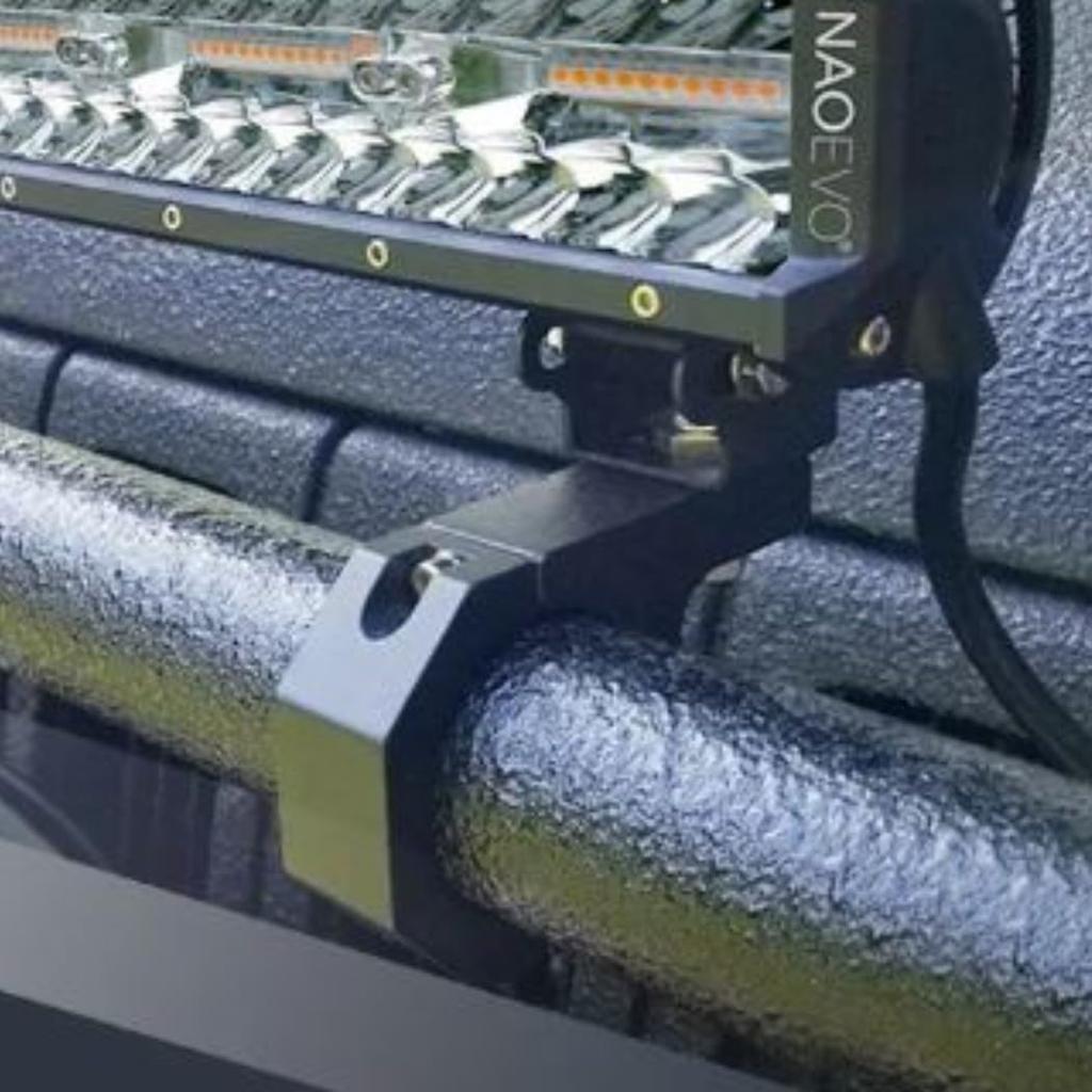 XSAJU Комплект из 2-х универсальных стоек для велосипеда Отверстие для установки стойки 10 мм Сверление не требуется Обрезка трубы Простая установка Стойка для противотуманных фар автомобиля