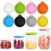 Pet Food Can Lid 3-in-1 Silicone Can Cover One Lid Fits