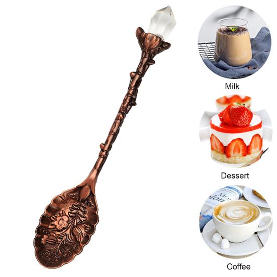 Твердая кофейная ложка, пищевая посуда из цинкового сплава