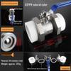4-Point Double Union 20PPR Stainless Steel Ball Valve for Household Water Pipe Fittings