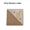 4Pcs Four Seasons Hand Embroidered Corner Bookmark Handmade Triangle Label Bookmarks  for Girls Ages