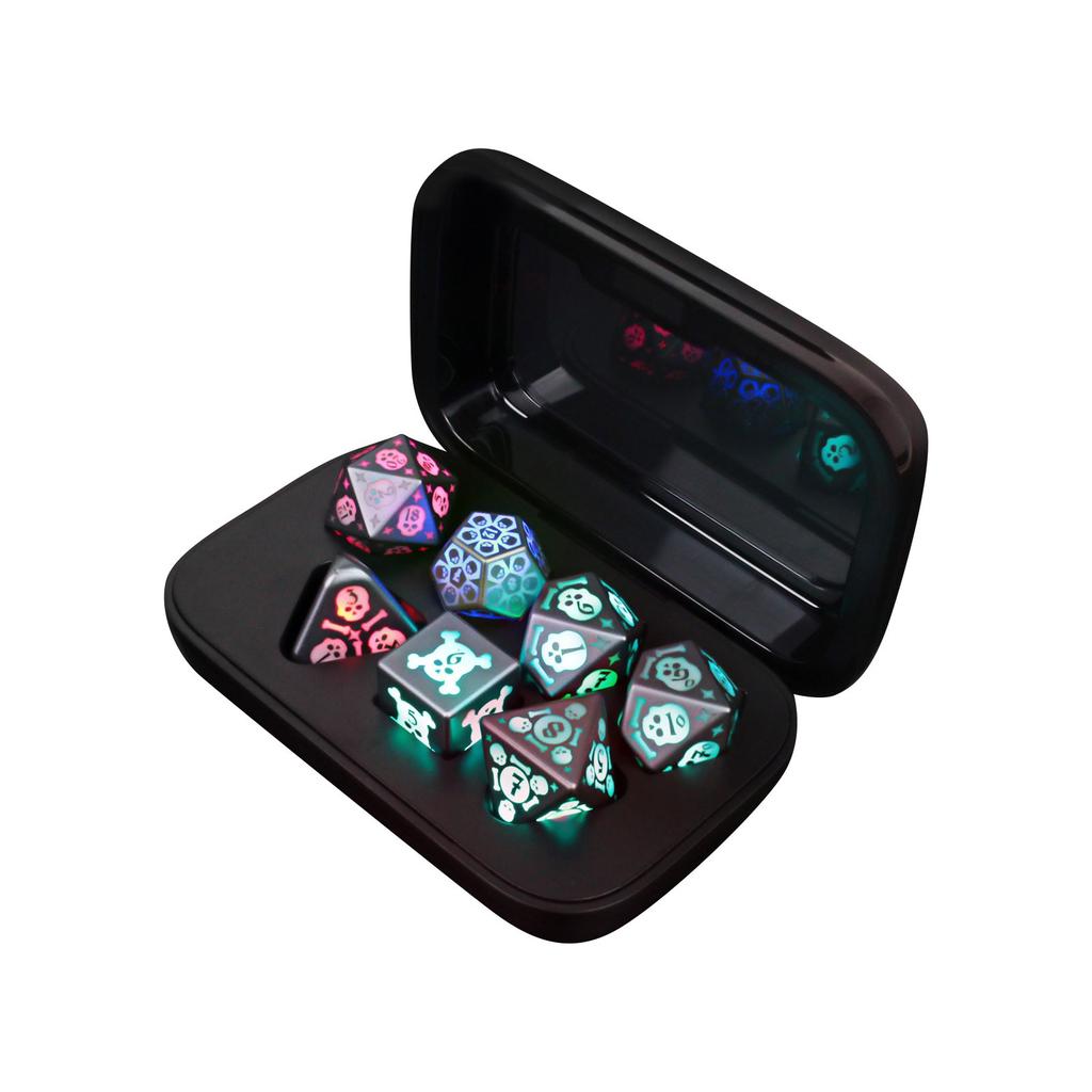 Светятся в темноте! Эти беспроводные зарядные кубики! Гальванизированные цифры для элегантного вида, перезаряжаемые для игры. Подсвети свои Роллс!