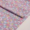 160cmX50cm Purple cotton twill printing fabric DIY clothing home children's bed sheet pure cotton fabric