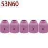 5PCS TIG Gas Lens Alumina Nozzle Ceramic Cups for Replacement Use in WP 92025 and Chuck TIG Welding Torch Models