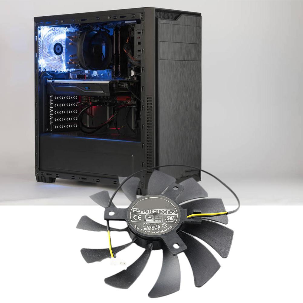 0.57A DC 12V HA9010H12F-Z 2-контактный вентилятор охлаждения для видеокарты GTX1050 Ti Для MSI Geforce GTX 1050Ti 4G OC GTX 1050 2G