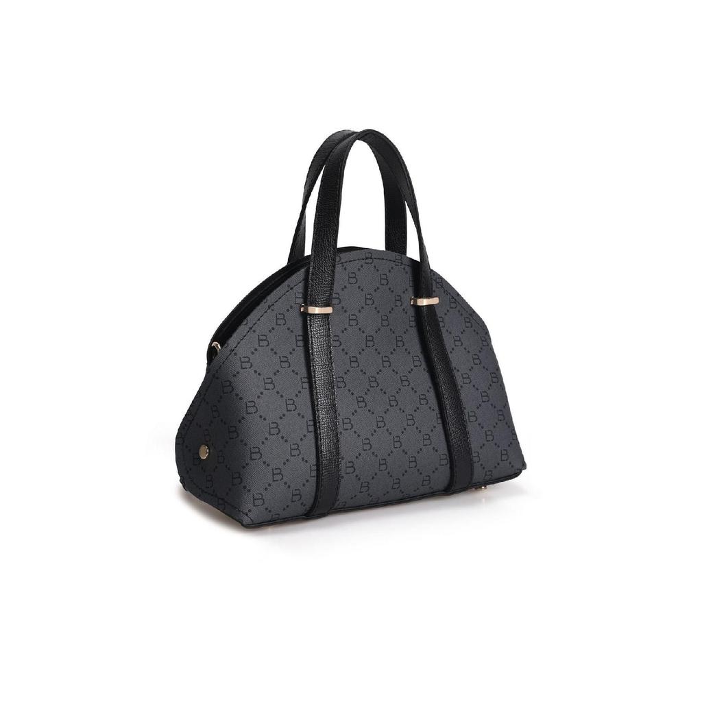 Women's Hand And Shoulder Bag With Patterned Inner Wallet