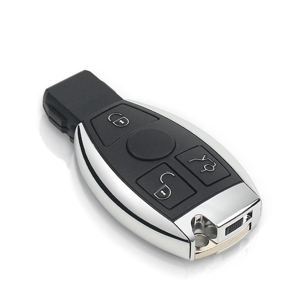 KEYYOU Smart Remote car Key fob For Mercedes Benz A B S E Class Support BGA & NEC Chip 315/433.92MHz 2/3 Buttons