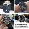 Для Cartier Caliber London танковый ремешок W7100056/WSCA0006W7100037/W7100041/7100015 мужской силиконовый ремешок для часов из фторкаучука 23 мм 24 мм