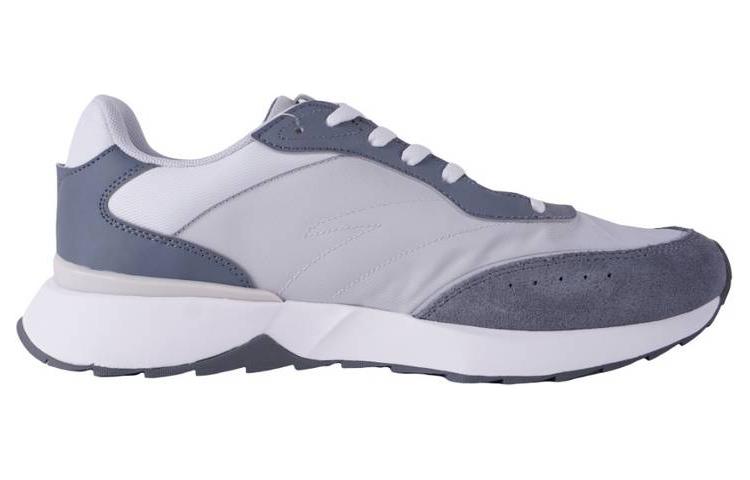 Men's Sneakers Anta HERITAGE 70 Slip Resistant Abrasion Resistant Low top Casual Shoes Men's Gray White
