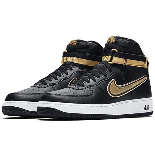 Nike Air Force 1 High NBA Черный 'Металлик Золотой' Мужские AV3938-001