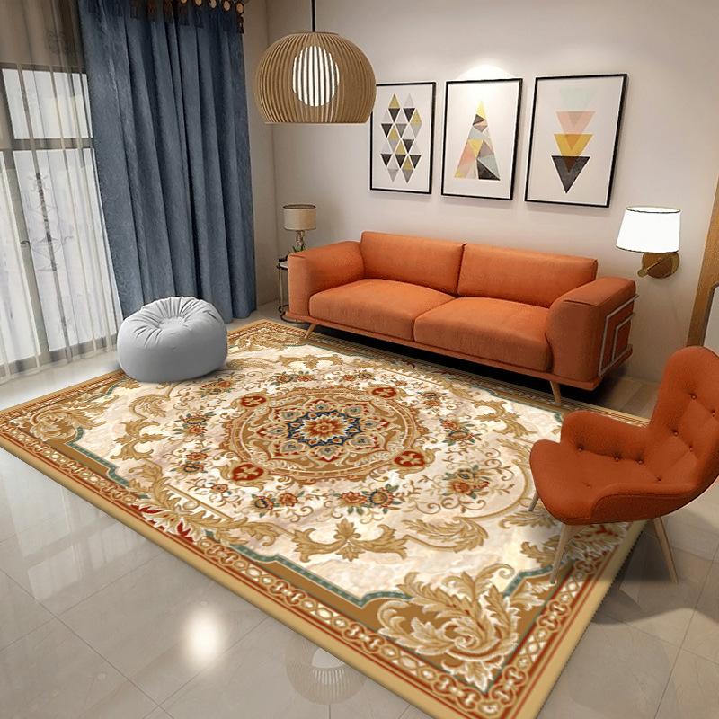 Новый ковер для гостиной в китайском стиле, коврик для журнального столика, прикроватная тумбочка в китайском стиле, декоративные нескользящие большие ковры