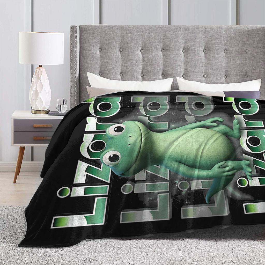 Funny Tom Lizard Lizard Lizard Meme Film Fleece blanket Hoppers Creative Throw blankets for Bed Sofa Couch Plush Thin Quilt,