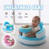 Cartoon Infant Inflatable Seating Chair Self-Inflatable Children Bath Stool  Bedroom Use