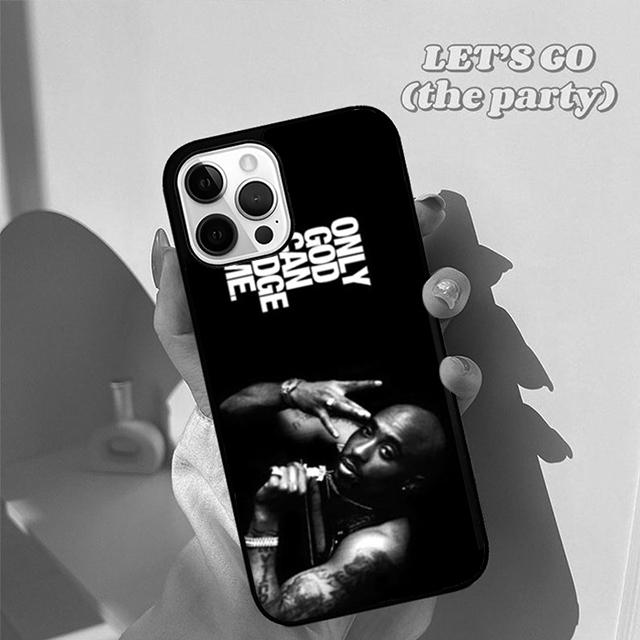 Чехол для телефона Hiphop Rap Singer 2Pac Tupac Shakur для iPhone 17 Air 16 16e 15 12 11 13 14 Pro Max Plus Coque