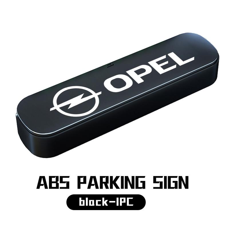 Car Temporary Parking Phone Number Digital Moving Number Plate For Opel Meriva Mokka Grandland Vectra Zafira Vivaro Antara