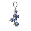 Blue Eye Keychain Lucky Elephant Pendant Keychain Demon Eye Pendant Bag Pendant