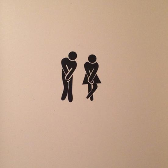 Мужчины Женщины Сделай сам Домашнее украшение Наклейка Наклейка на унитаз Декор стен Искусство Настенная роспись для ванной комнаты ARI