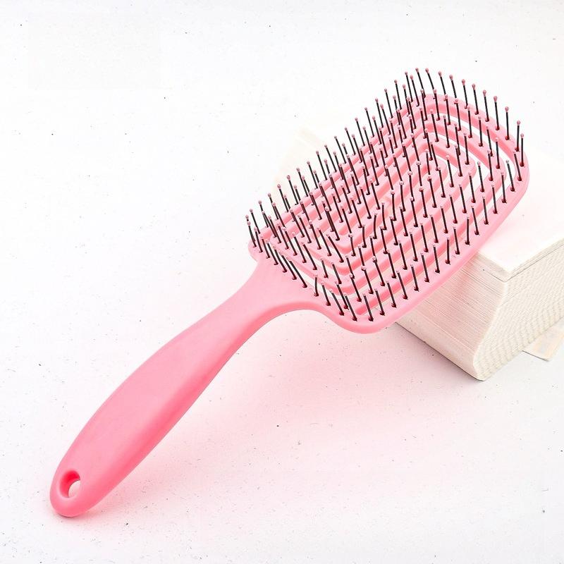 Набор для укладки волос в форме москитной спирали TT Comb, для прямых волос, расческа с восемью зубьями-ребрами, полая массажная расческа