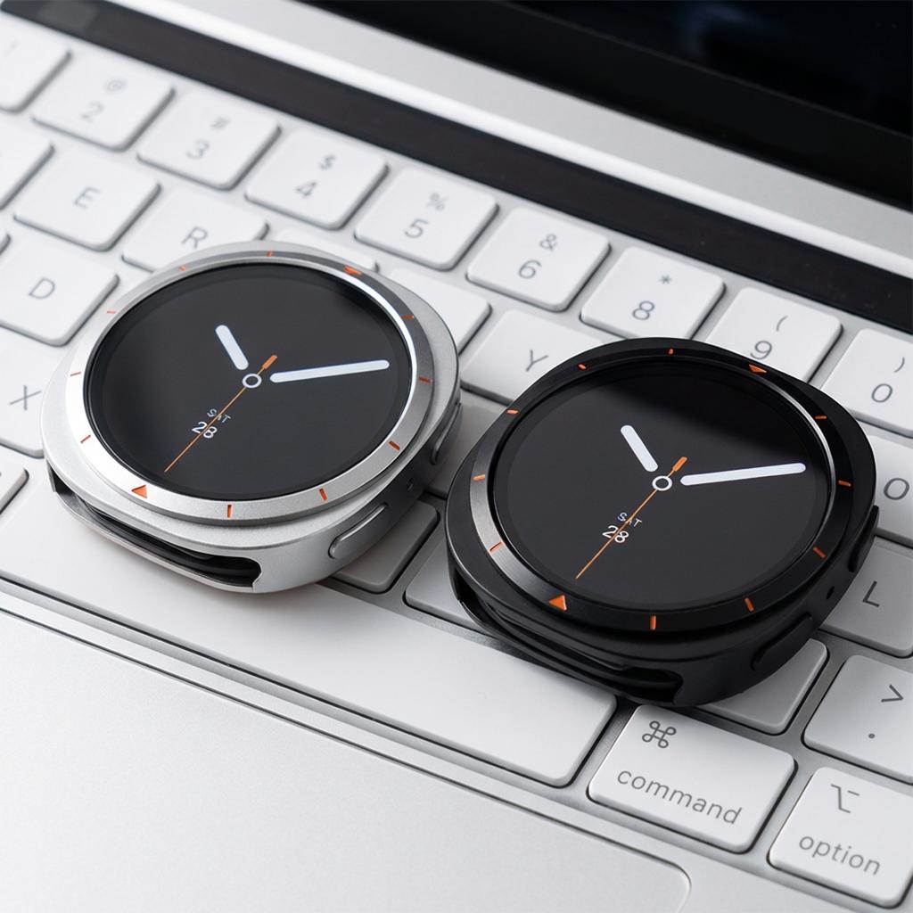 Для Samsung Galaxy Watch 8 40 мм 44 мм Аксессуары Жесткий Ударопрочный Защитный экран Бампер-чехол для Galaxy Watch 8 ПК Металлическая крышка