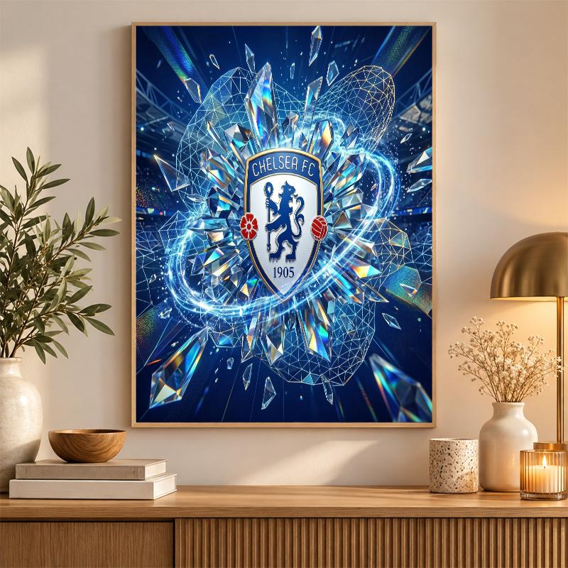 Набор для алмазной мозаики Chelsea FC 5D Полная выкладка Сделай сам Мозаика из страз Настенное искусство Домашний декор