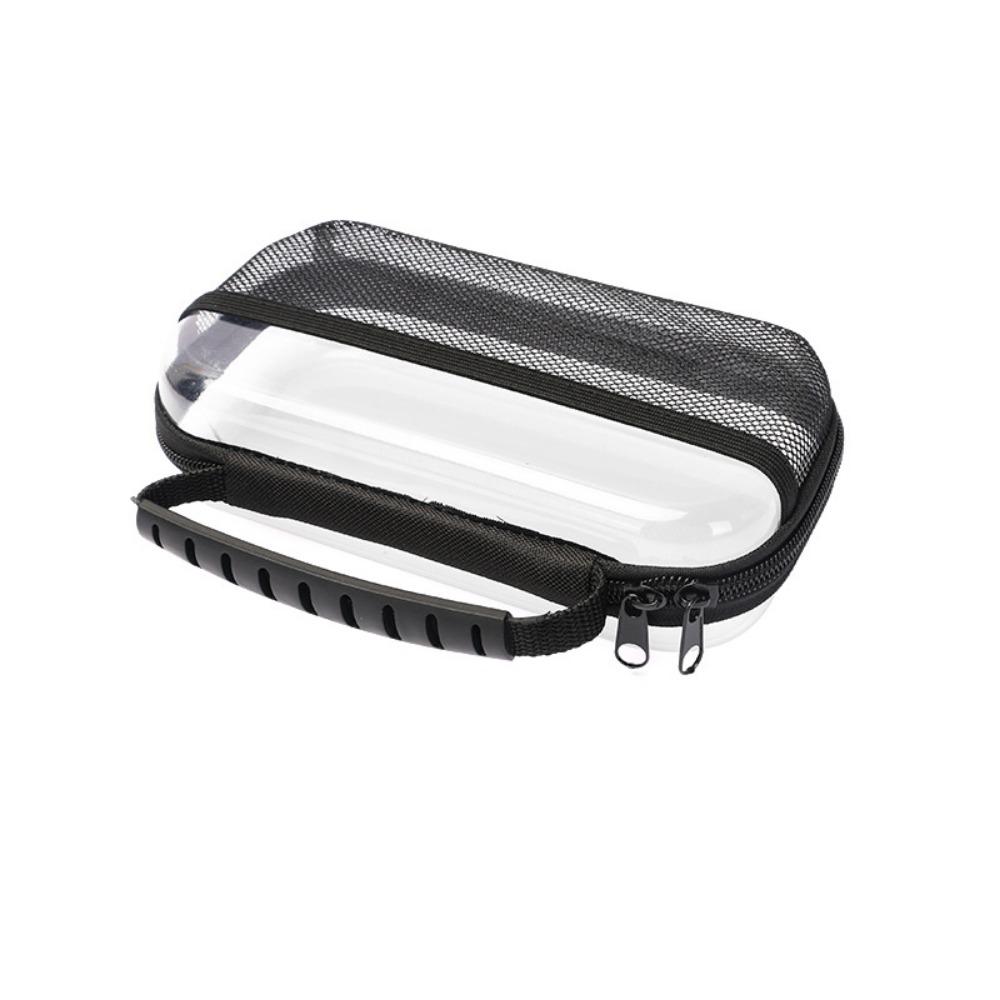 Front Mesh Pocket Clear Travel Storage Case Waterproof Blocks Toy Storage Bin Small Items