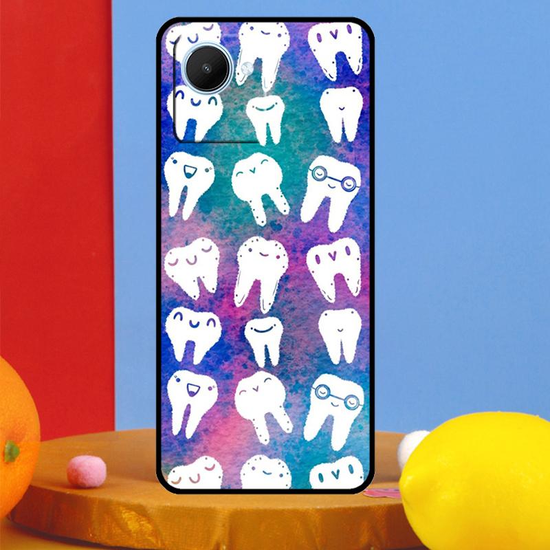 Стоматолог Стоматологический Зуб Медсестра Для Realme C51 C31 C67 C55 C53 C35 C33 C30 C21Y C25s 9 10 11 12 Pro Plus GT Neo 5 6 Чехол