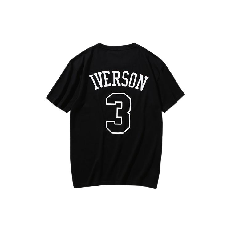 Футболка Mitchell & Ness Унисекс Черная MN13S18-AIV-1