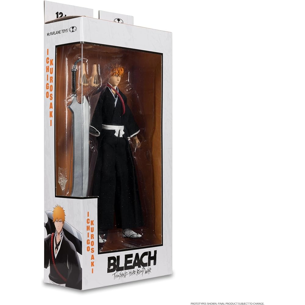McFarlane Toys Bleach Тысячелетняя кровавая война Итиго Куросаки 7-дюймовая фигурка