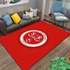 Stade de Reims Logo Carpet suitable as a non-slip mat for the living room or bedroom sofa