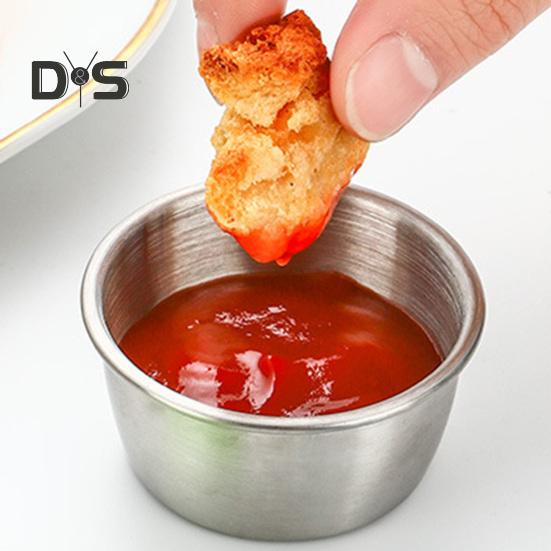 1 комплект, 40 мл, большая вместительная чашка для соуса, штабелируемая, практичная, для кемпинга, ужина, портативная чашка для соуса для салата