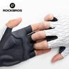 ROCKBROS Cycling Gloves Half Finger Breathable MTB Road Bike Gloves Shock Absorption Thickened Palm Pad Anti-slip Bicycle Gloves