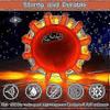 4-Pack Roadside Emergency LED Flashing Warning Flare Light Kit with Beacon Discs