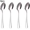 Office Spoon Restaurant Multi-Use Ice Cream Soup Spoons Stainless Steel