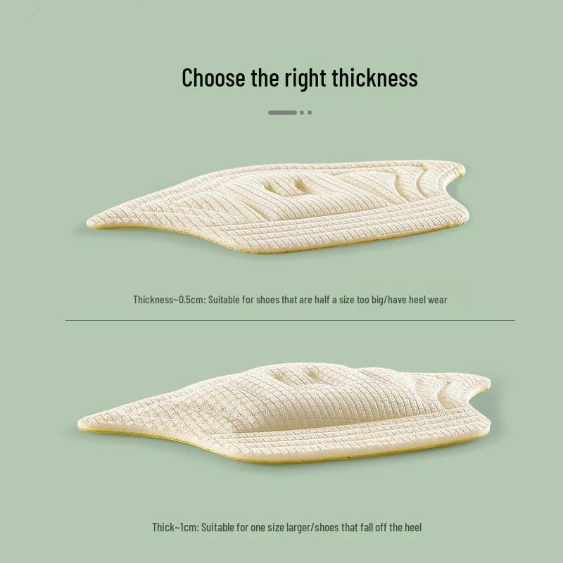 Противоскользящие накладки на пятку: Предотвращает появление мозолей, уменьшает скольжение пятки, регулирует посадку обуви, фиксирует свободную обувь