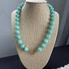 New Arrival Custom Rainbow Bead Jewelry Colorful Natural Stone Necklace Chunky Gemstone Toggle Clasp Women Gift for Boutiques