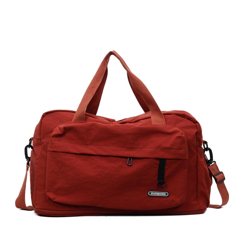 Женская легкая складная дорожная сумка-дафл, большая вместимость, много отделений, дорожная сумка для багажа, нейлоновые спортивные сумки-тоут для спортзала