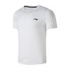 Fitness Series Round Neck Pullover Solid Color Short Sleeve T-Shirt Men Tops White ATSU917-2