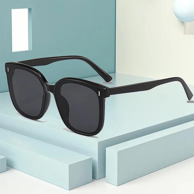Солнцезащитные очки с большой оправой для женщин, модные квадратные очки Too, женские уличные солнцезащитные зеркала, мужские уличные портативные очки для рыбалки